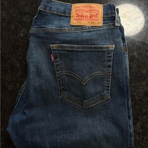 Levi's Dark Blue Denim Jeans